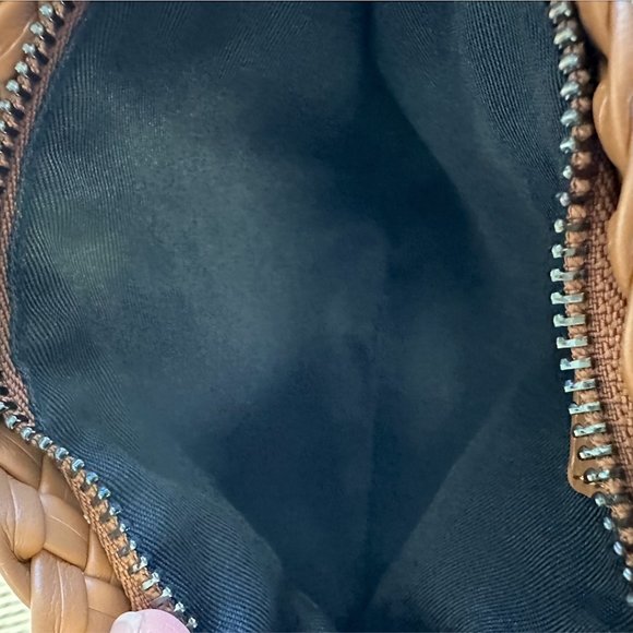 NWT! Ajidou woven vegan leather boho shoulder bag and wristlet - Picture 7 of 14